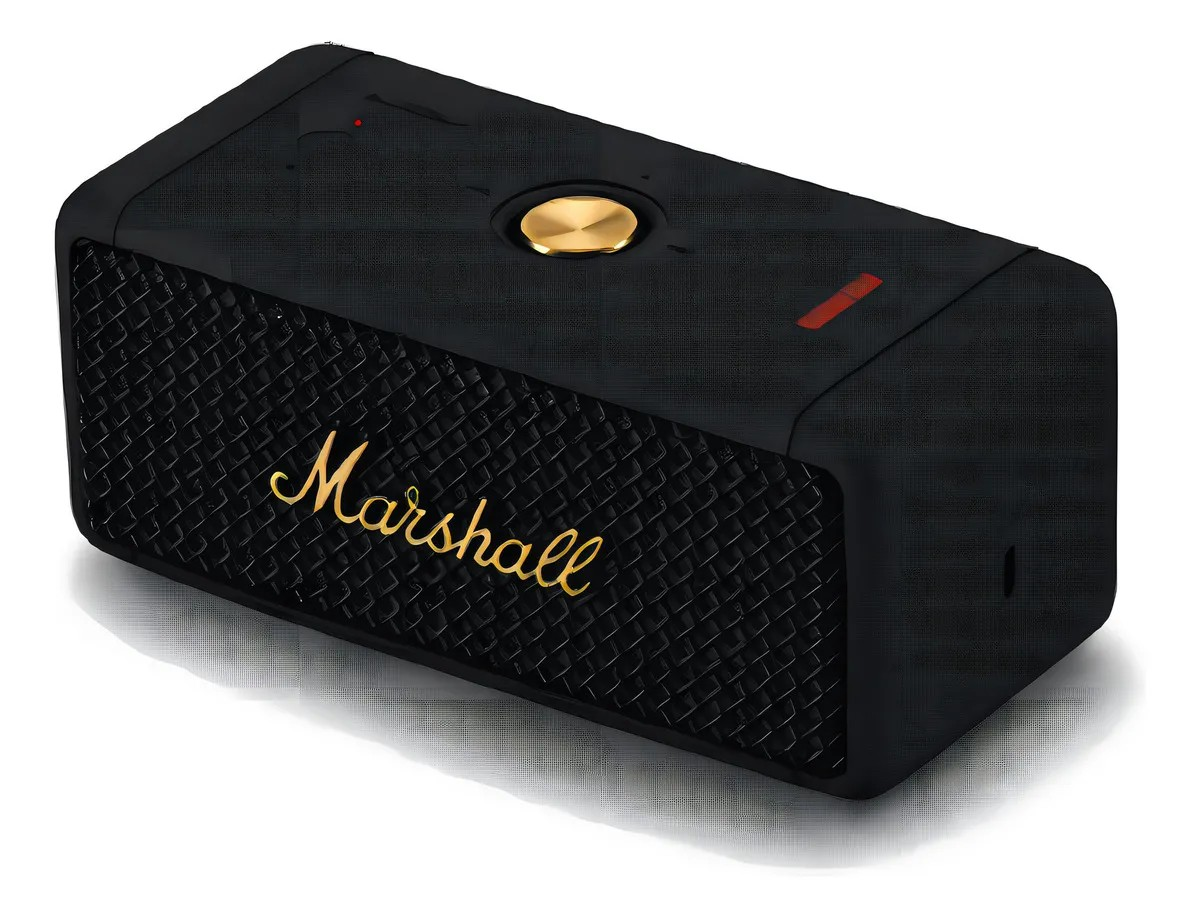 Bocina Marshall Marshall EMBERTON II portátil con bluetooth negra