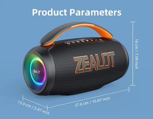 Faro Zealot P12 60w Potente Para Fiestas Al Aire Libre Rgb