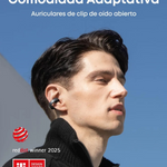 Audífonos Abiertos Aeroclip, Clip-on, Hi-res