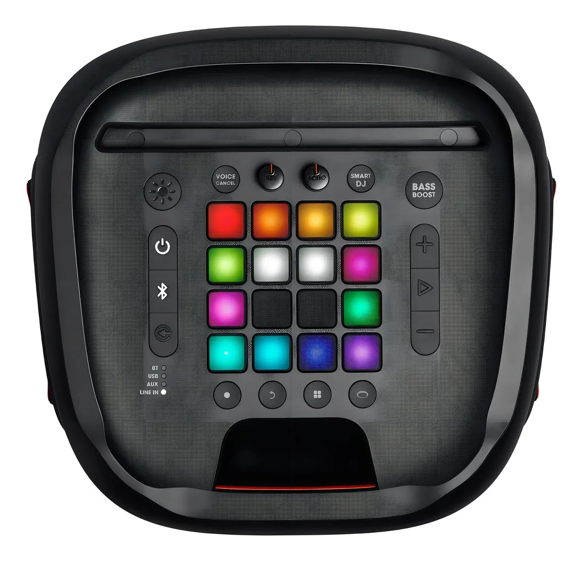 Bocina JBL PartyBox 1000 portátil con bluetooth black