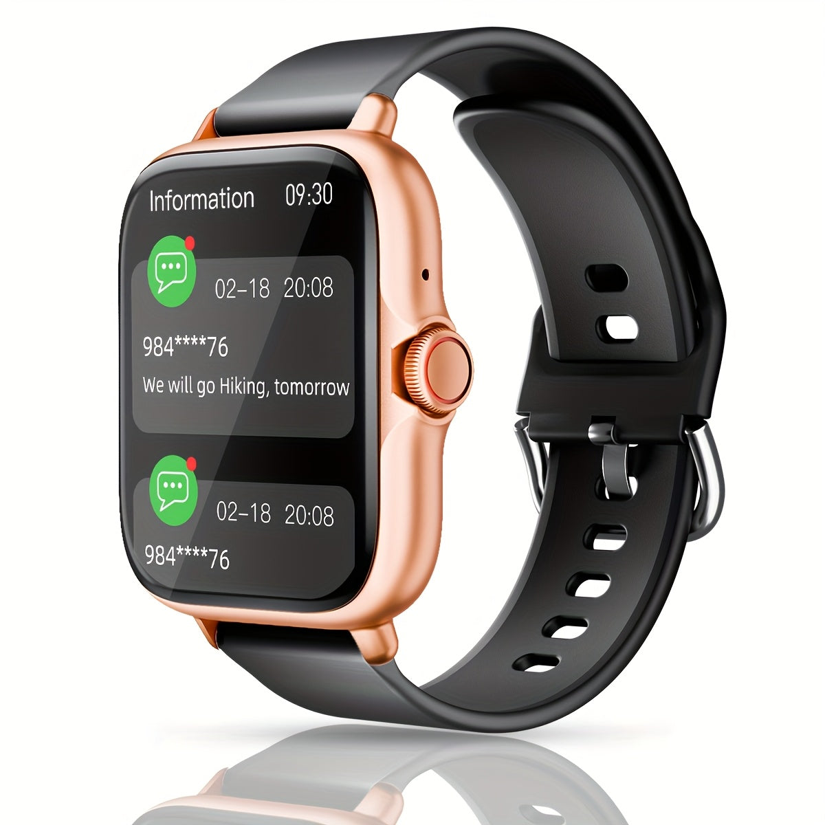 Smartwatch Deportivo 4.65 cm – Llamadas, Monitor de Salud & Estilo Inteligente