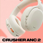 Audífonos Skullcandy Crusher Anc 2 S6CAW-S951 Inalámbricos Beige