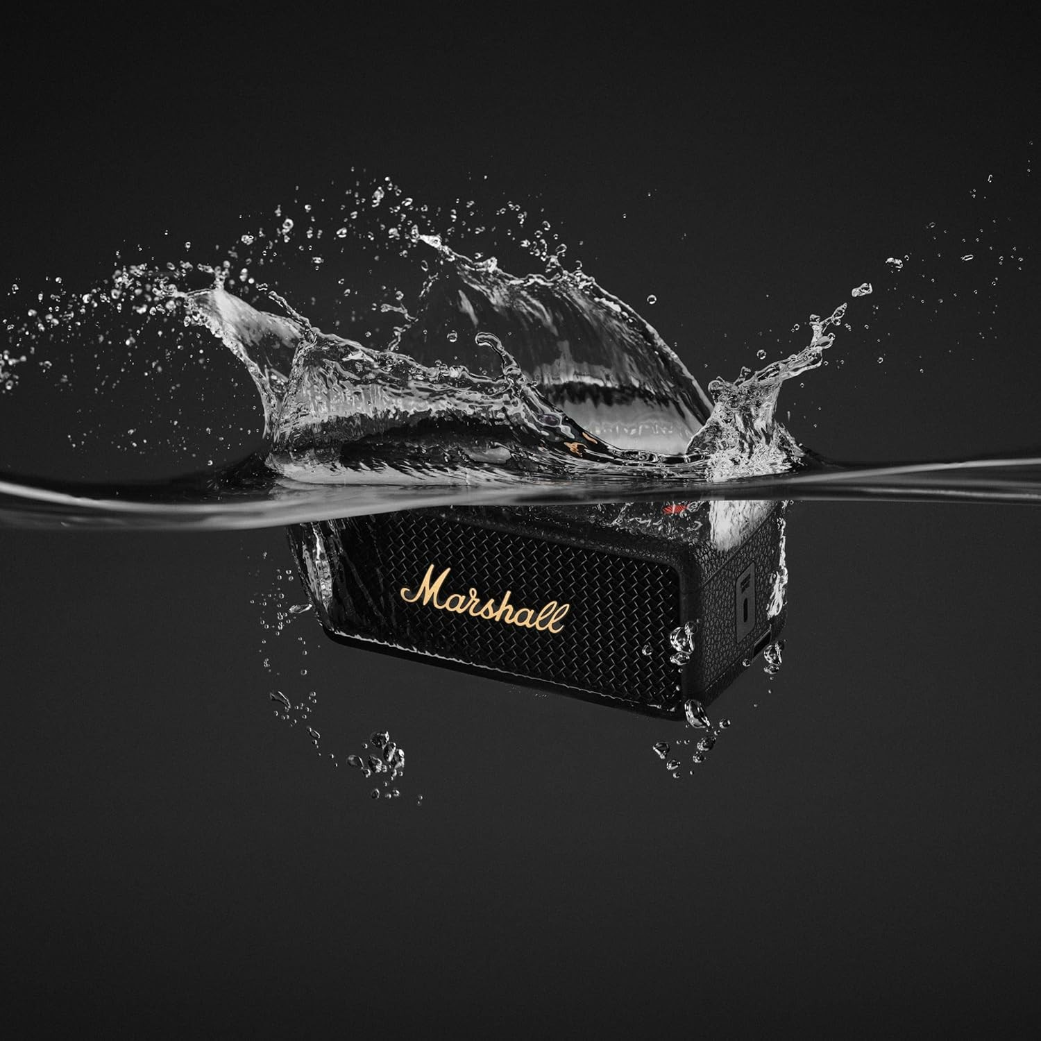 Marshall Emberton III Bocina Portátil Bluetooth - Negro/Latón