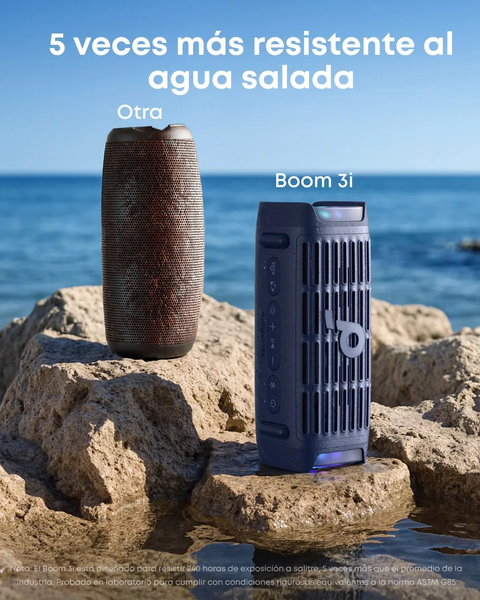 Bocinas Soundcore Boom 3i by Anker, Altavoz Bluetooth