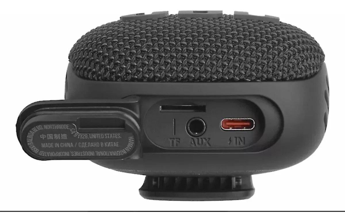 Bocina JBL Home WIND 3 portátil con bluetooth waterproof negra