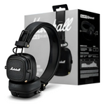 Auriculares gamer inalámbricos Marshall Major III marrón con luz LED