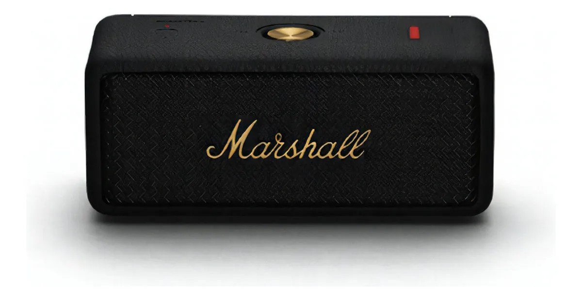 Bocina Marshall Marshall EMBERTON II portátil con bluetooth negra