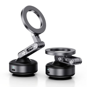 Soporte Magnético para Celular con Ventosa Eléctrica y Rotación de 360°