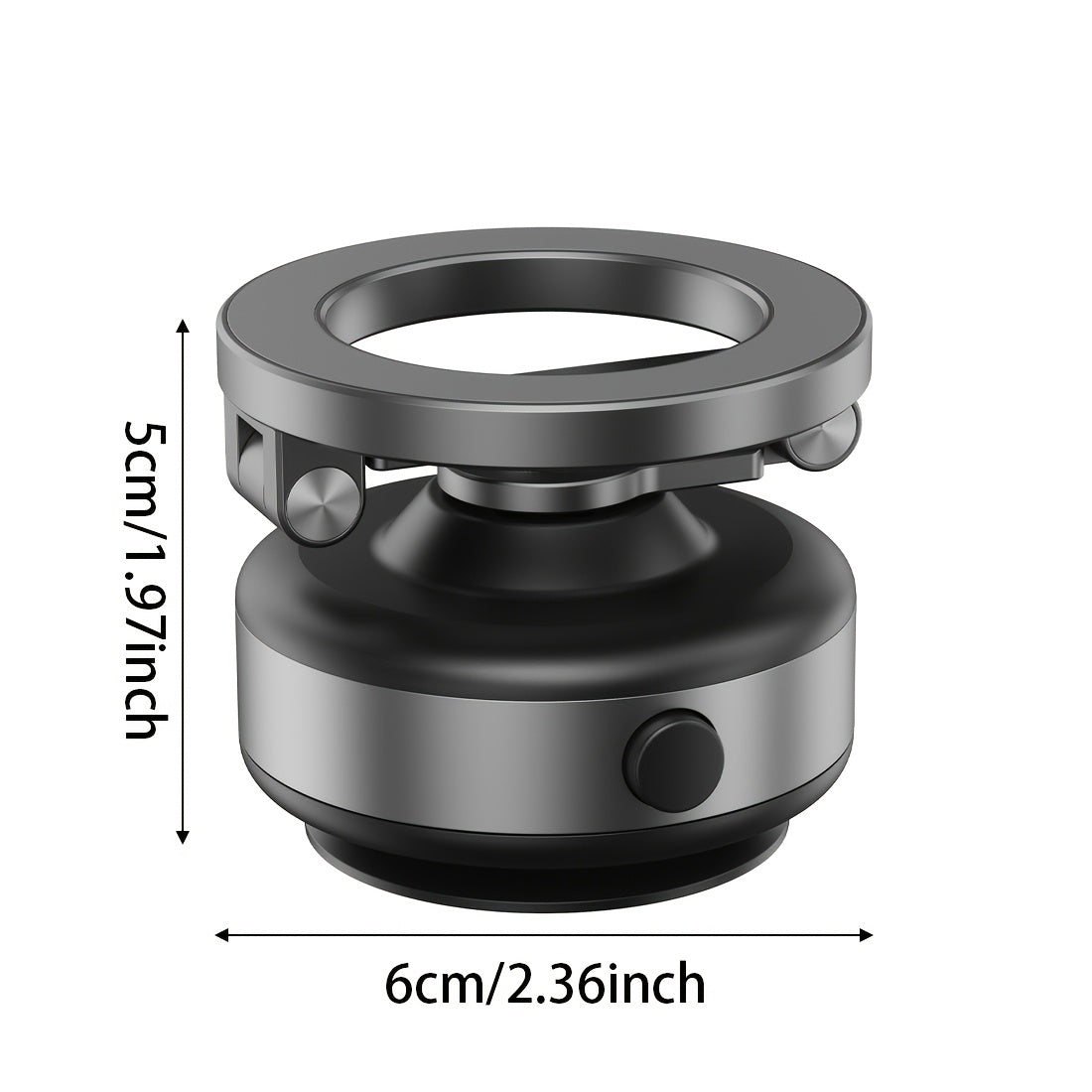 Soporte Magnético para Celular con Ventosa Eléctrica y Rotación de 360°