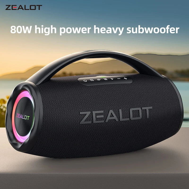 ZEALOT S97 – 80 W Potentes con Subwoofer y Resistencia IPX7