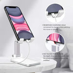 Soporte de Escritorio Ajustable para Teléfonos y Tablets