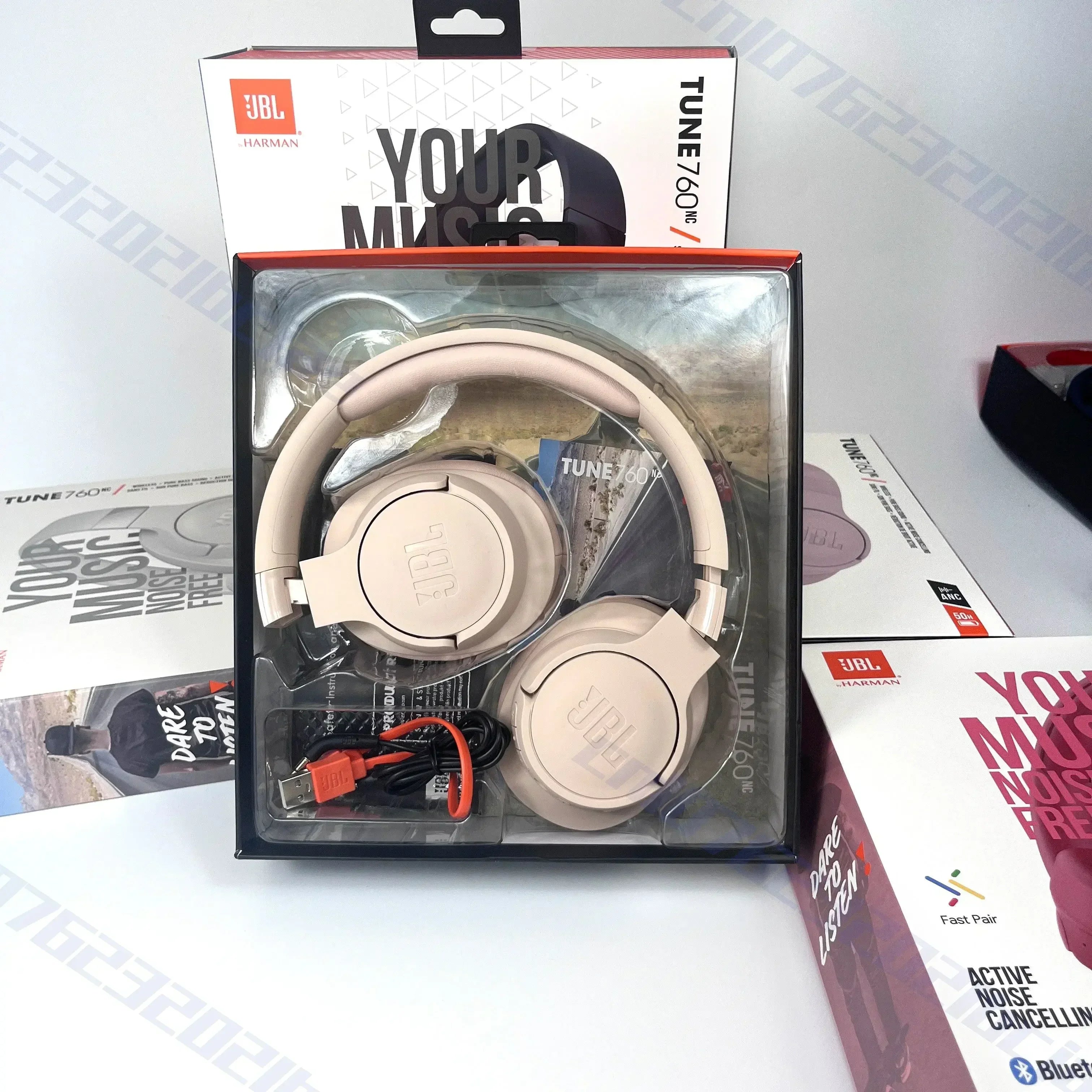 JBL Tune 760NC – Audífonos Over-Ear Inalámbricos con Cancelación Activa de Ruido
