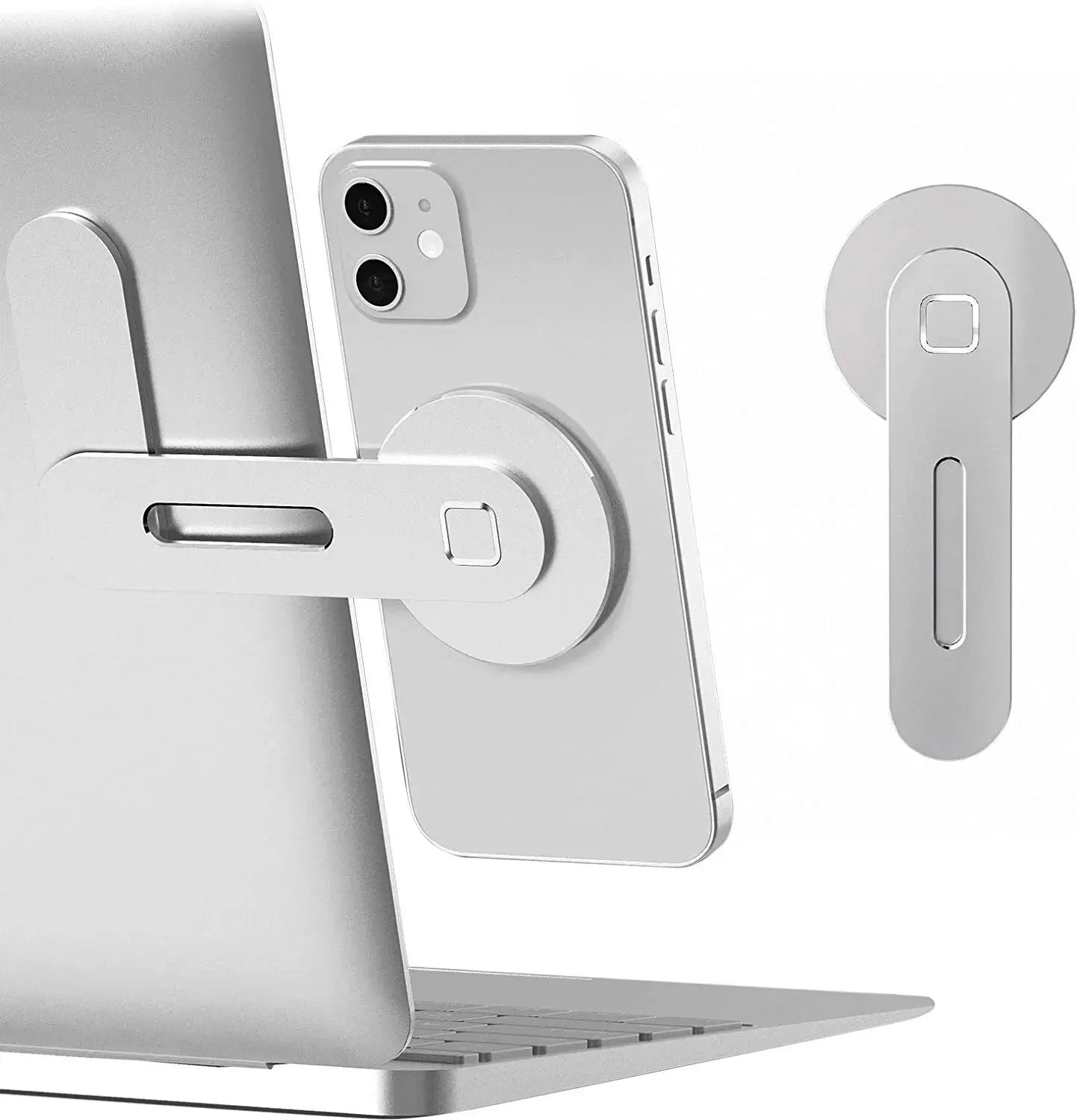 Soporte Magnético Plegable para Teléfono en Laptop