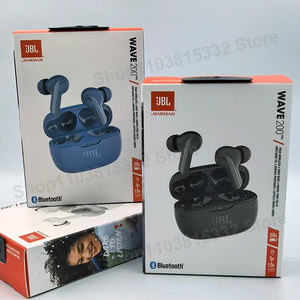 JBL Wave 200TWS: Libertad Inalámbrica con Sonido JBL Deep Bass
