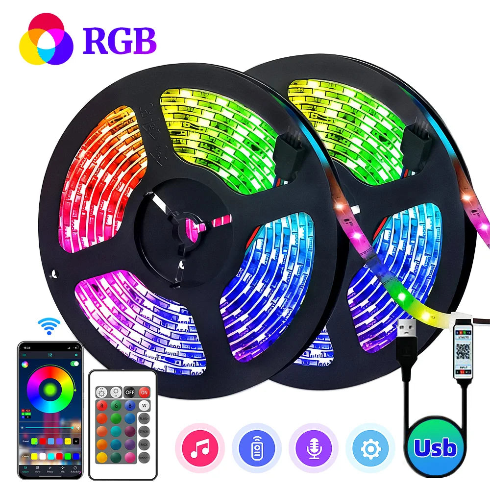 Tiras de Luces LED RGB 3535 5V: Ilumina Tu Espacio con Estilo