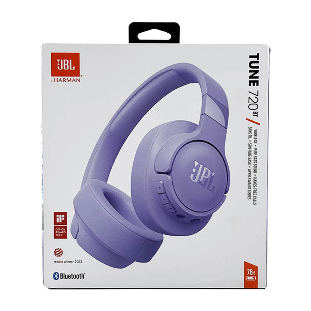 JBL Tune 720BT — Sonido Puro, Libertad Total