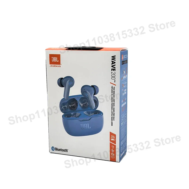 JBL Wave 200TWS: Libertad Inalámbrica con Sonido JBL Deep Bass