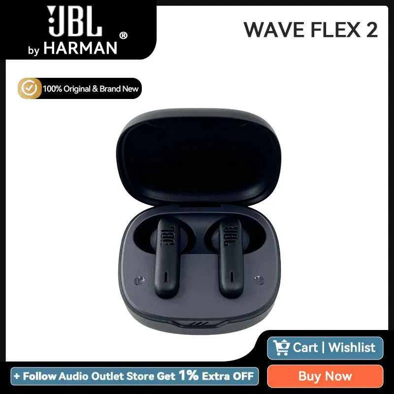 JBL Wave Flex 2 True Wireless Earbuds