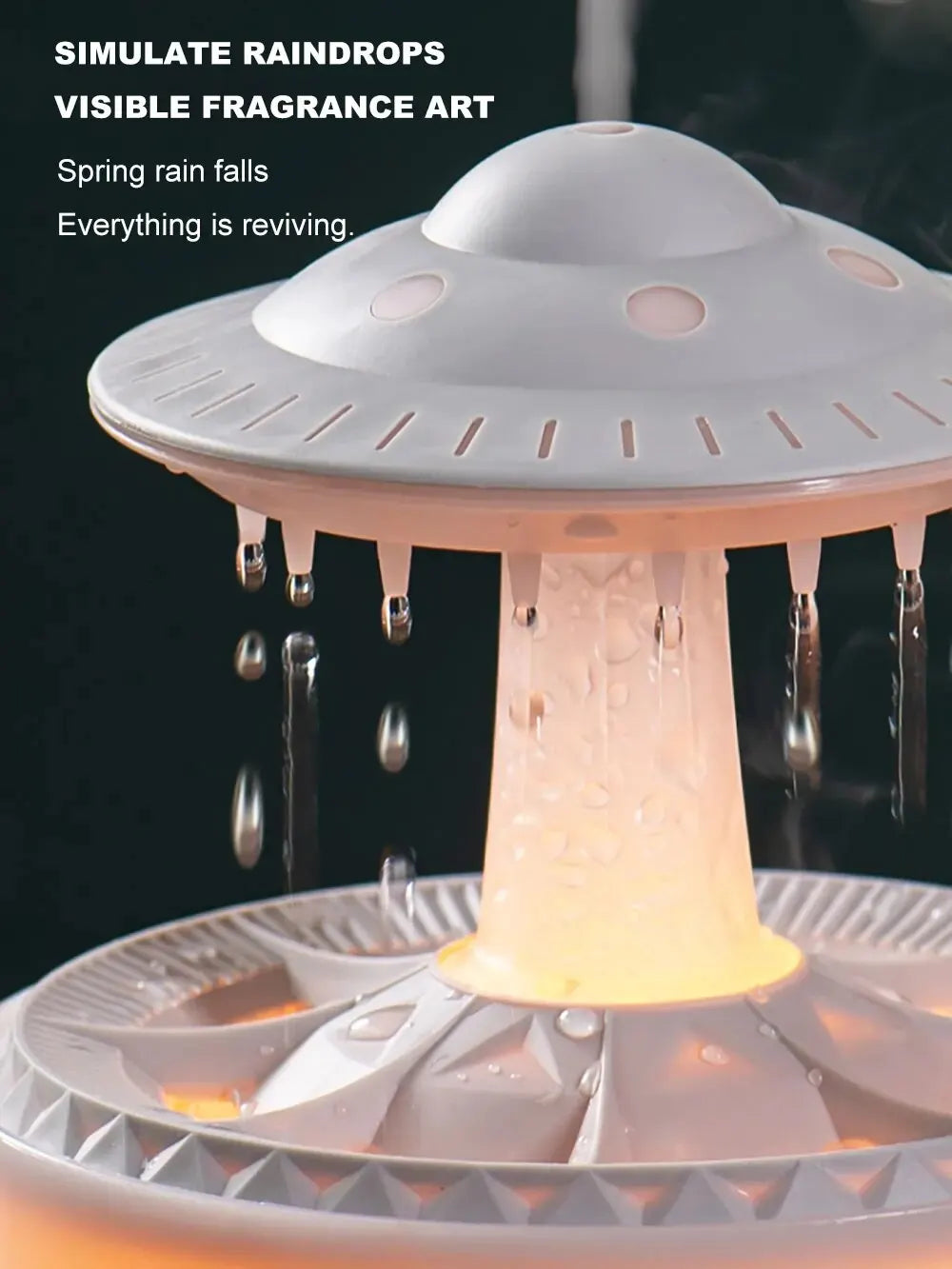 Transforma tu Espacio con el Humidificador Aromático Aierwill UFO