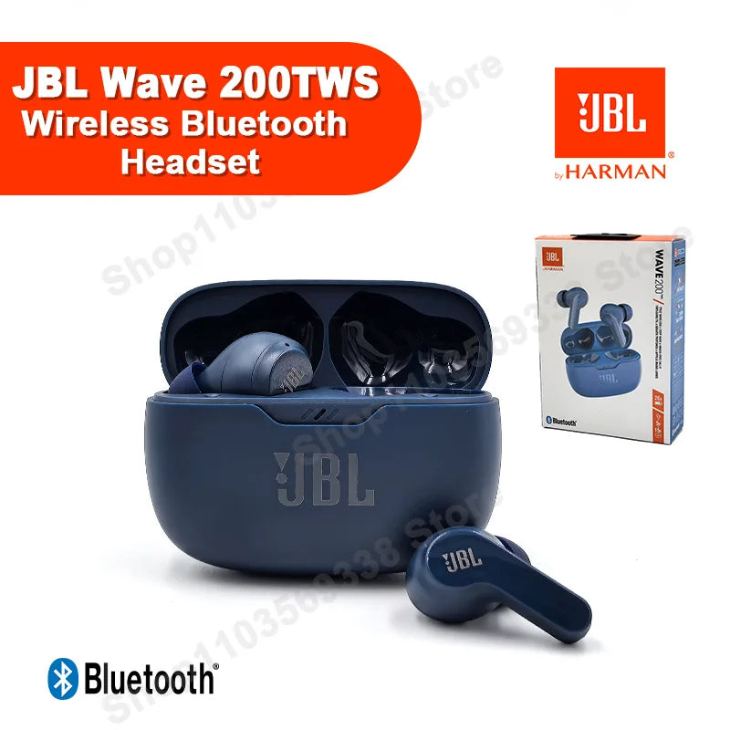 JBL Wave 200TWS: Libertad Inalámbrica con Sonido JBL Deep Bass