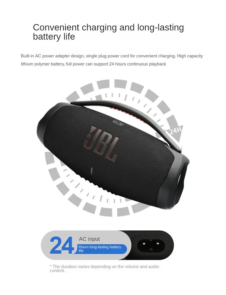 Boombox 3 – Sonido Profesional