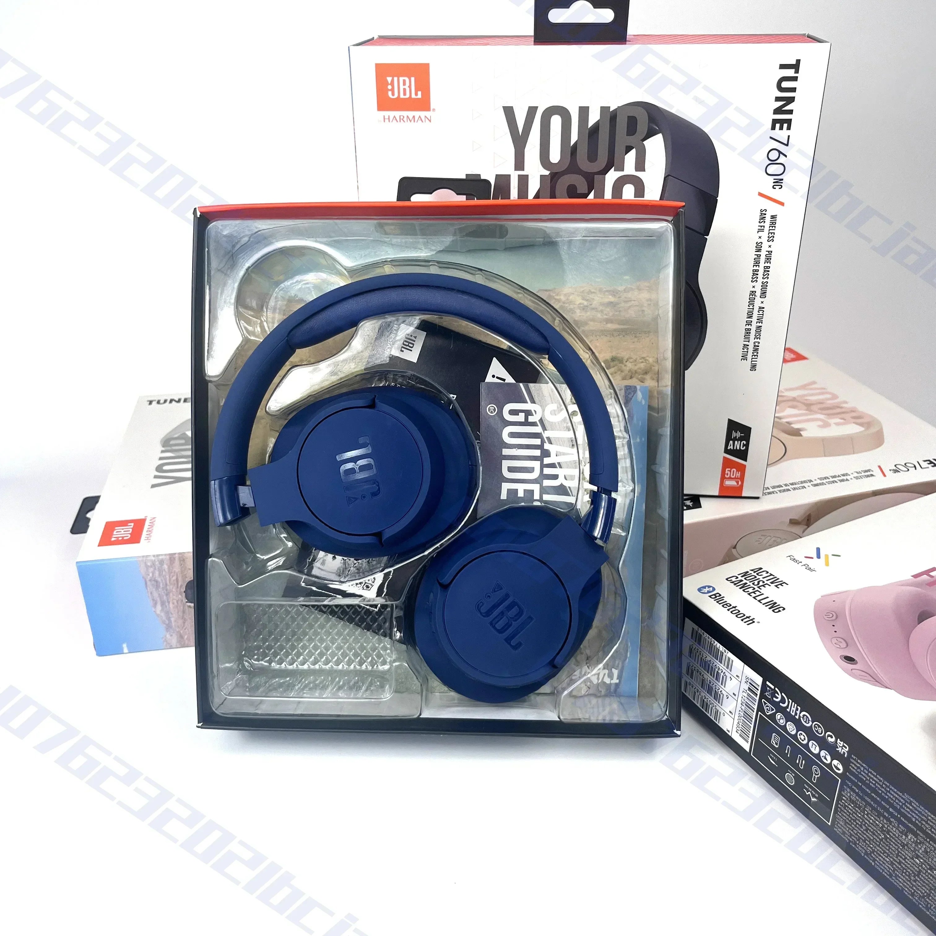JBL Tune 760NC – Audífonos Over-Ear Inalámbricos con Cancelación Activa de Ruido