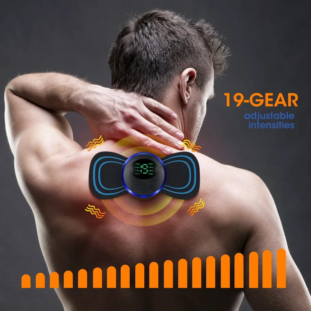 EMS Neck Massager: Alivio Instantáneo para el Dolor Cervical