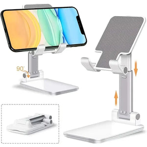 Soporte de Escritorio Ajustable para Teléfonos y Tablets