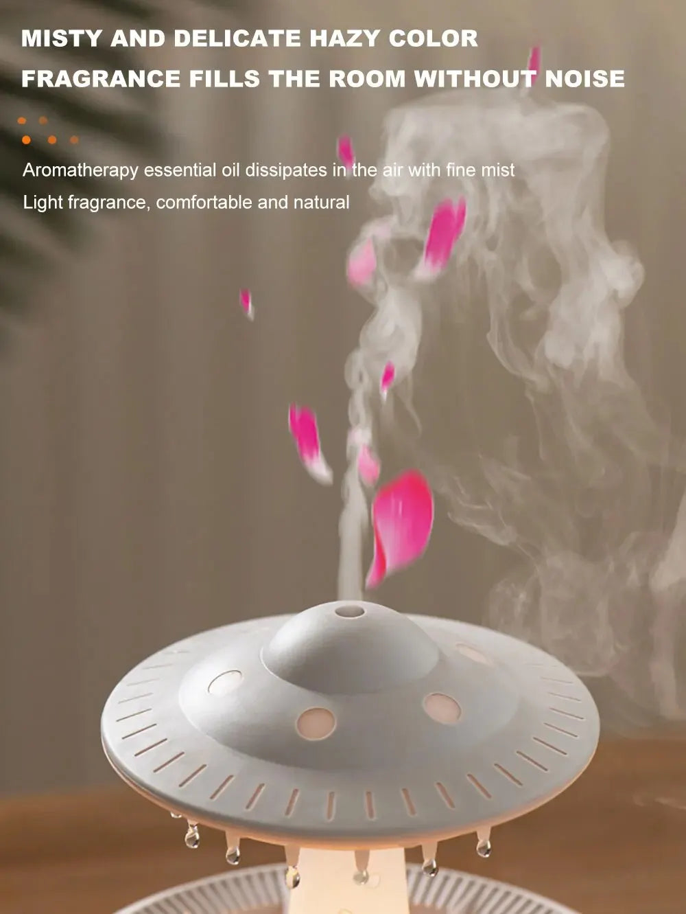 Transforma tu Espacio con el Humidificador Aromático Aierwill UFO