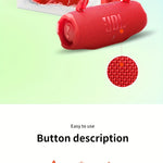 JBL Charge 6 – Altavoz Bluetooth portátil profesional