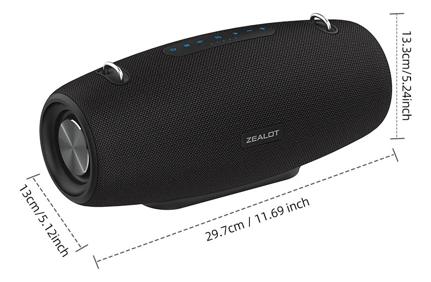 Parlante Bluetooth Zealot S67 de 75w