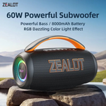 Faro Zealot P12 60w Potente Para Fiestas Al Aire Libre Rgb