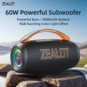 Faro Zealot P12 60w Potente Para Fiestas Al Aire Libre Rgb