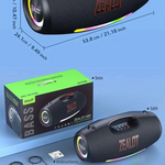 Bocina Bluetooth Zealot S89 250w Subwoofer Ip6 Powerbank Tws