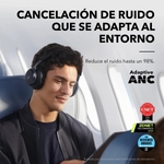 Audífonos soundcore Space One, Inalámbricos