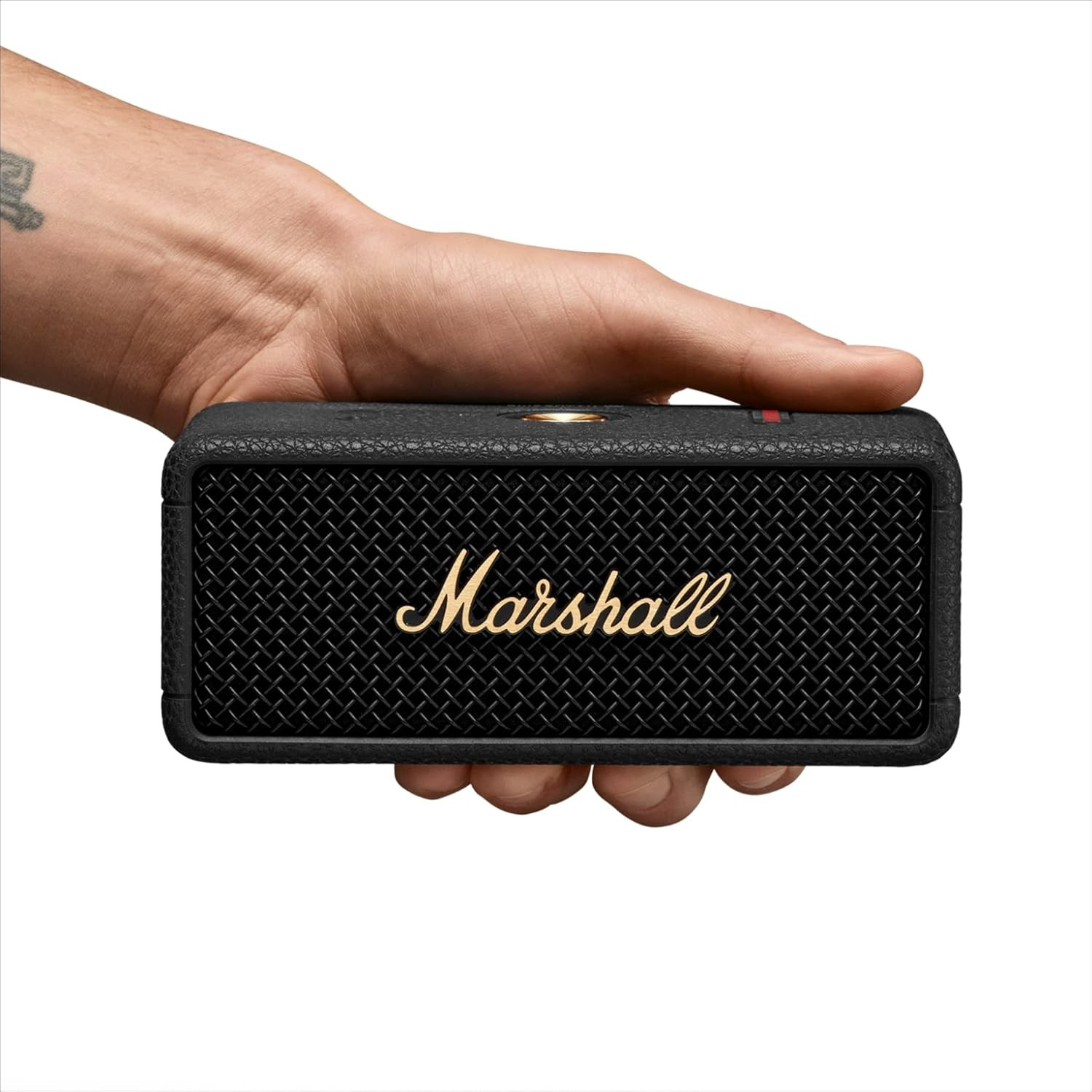 Marshall Emberton III Bocina Portátil Bluetooth - Negro/Latón
