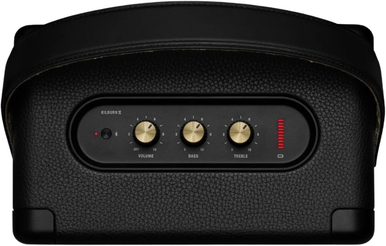 Marshall Kilburn II Sonido 360° con actitud vintage con bluetooth - Negro/Latón