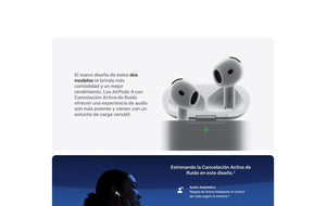 AirPods 4ta Generacion con cancelacion de ruido