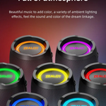 Bocina Bluetooth Zealot S76 50w Luz Subwoofer Tws Usb Ipx6