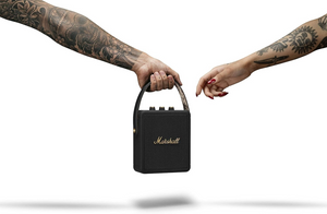 Marshall Stockwell II Potencia clásica en tamaño portátil - Negro/Latón