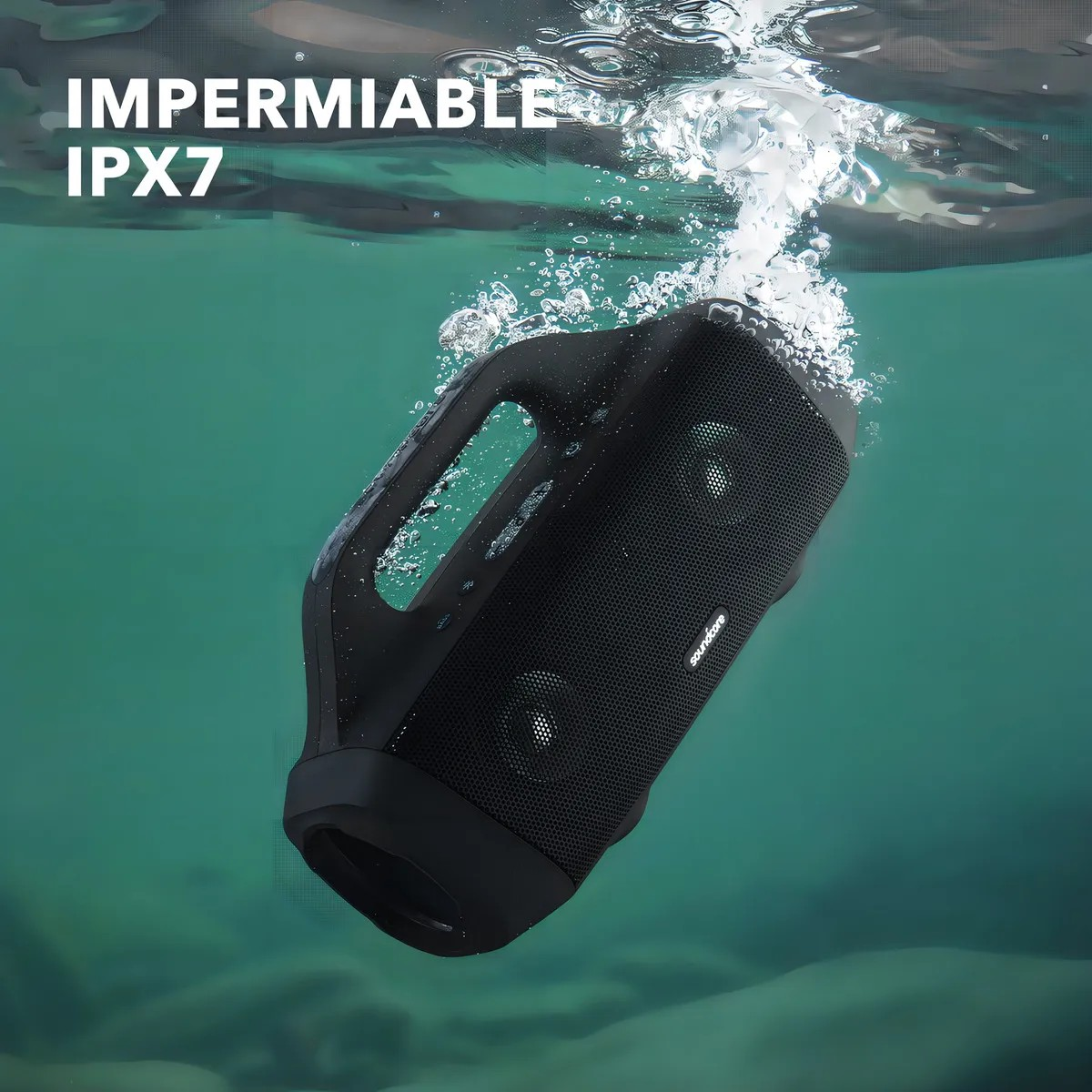 Bocina soundcore Motion Boom Diafragmas de titanio, Portátil Bluetooth