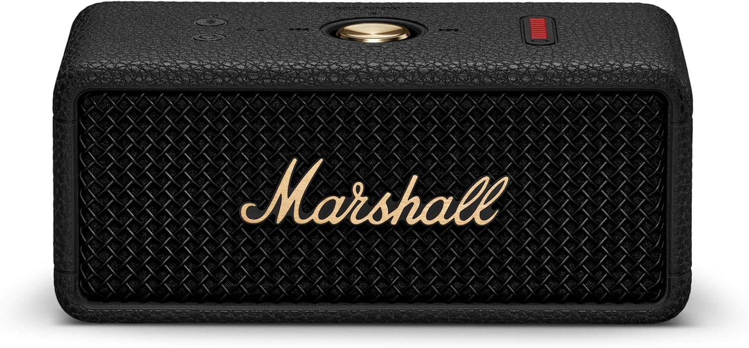 Marshall Emberton III Bocina Portátil Bluetooth - Negro/Latón