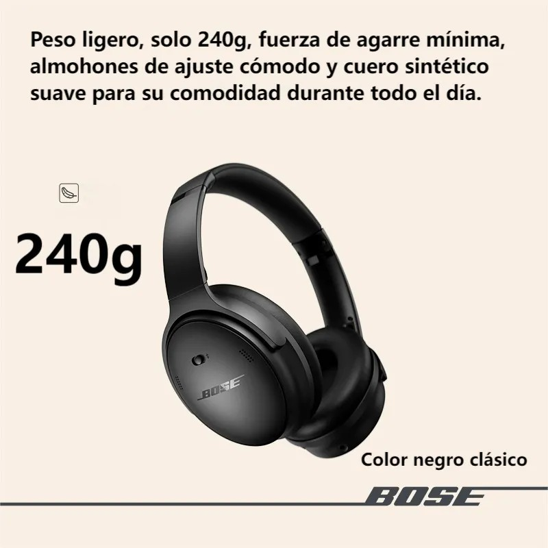Bose Quietcomfort Sc - Auriculares Inalámbricos Con Reducción De Ruido