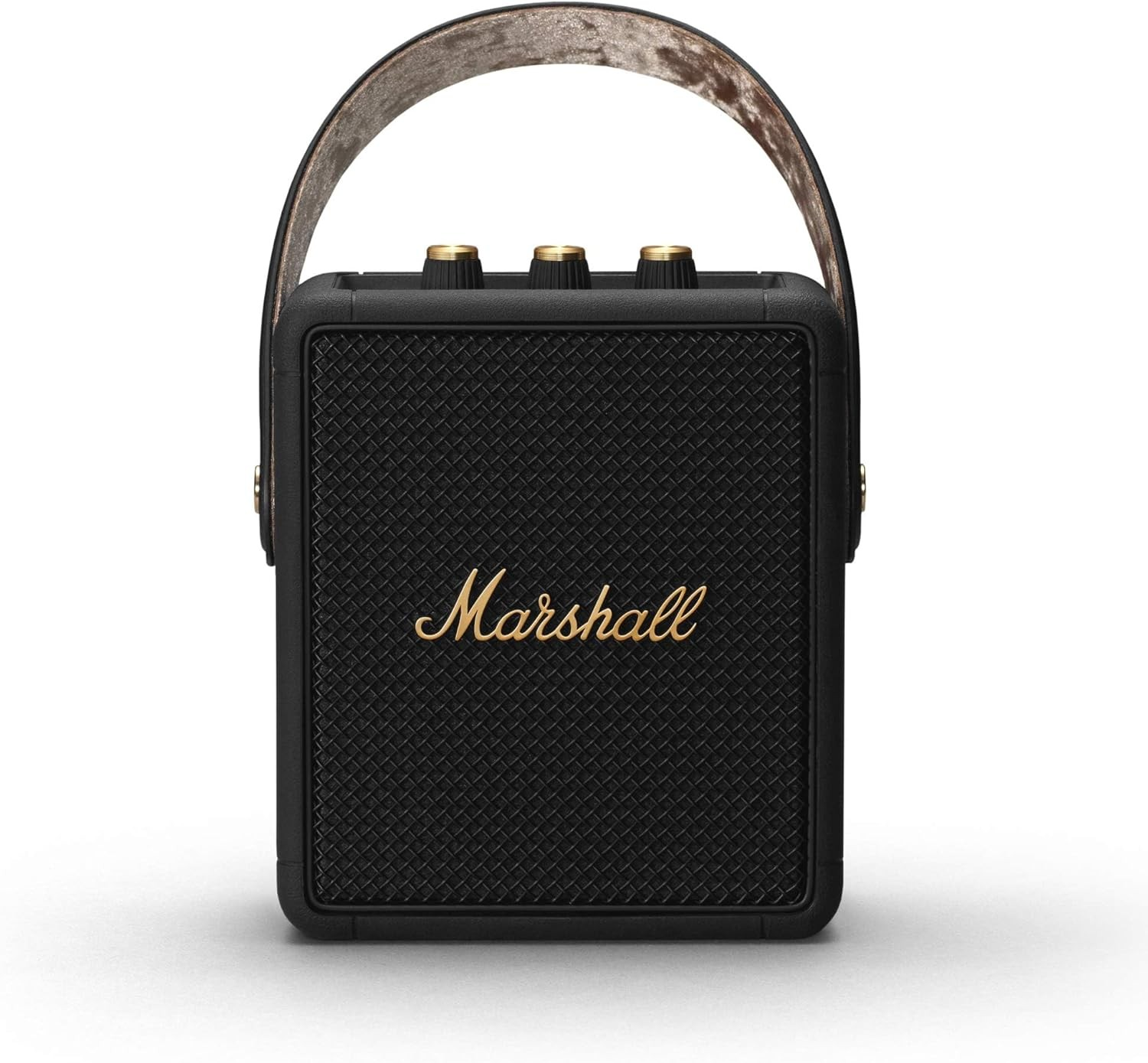 Marshall Stockwell II Potencia clásica en tamaño portátil - Negro/Latón