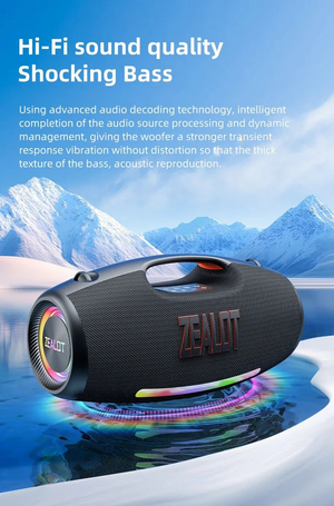 Bocina Bluetooth Zealot S89 250w Subwoofer Ip6 Powerbank Tws