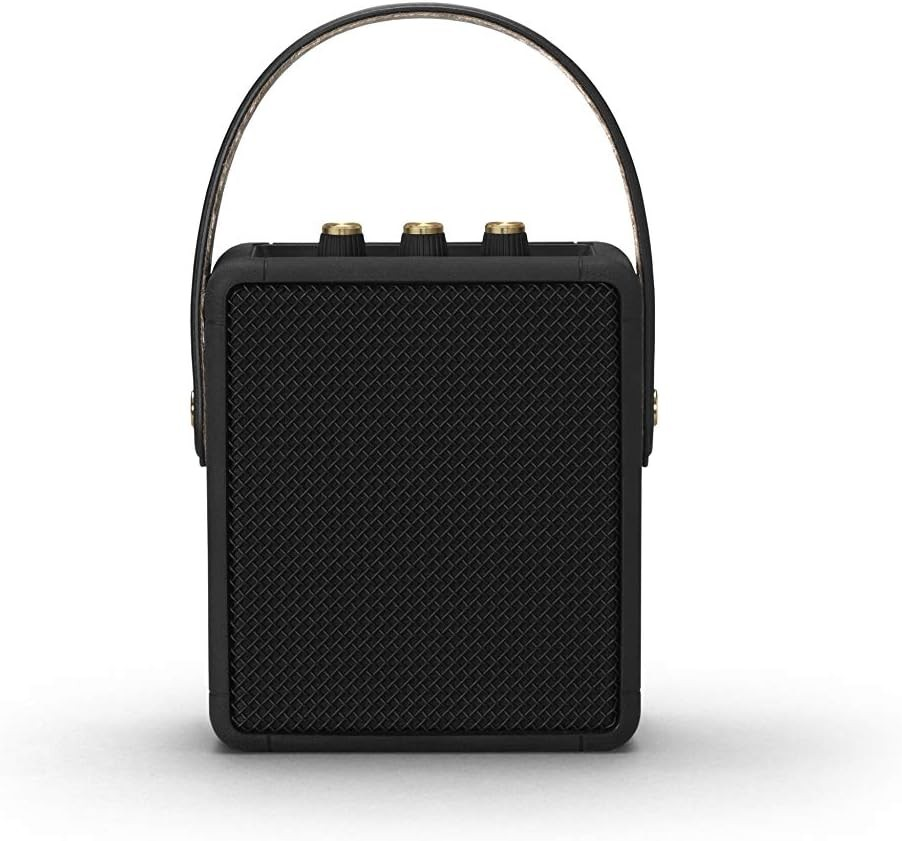 Marshall Stockwell II Potencia clásica en tamaño portátil - Negro/Latón