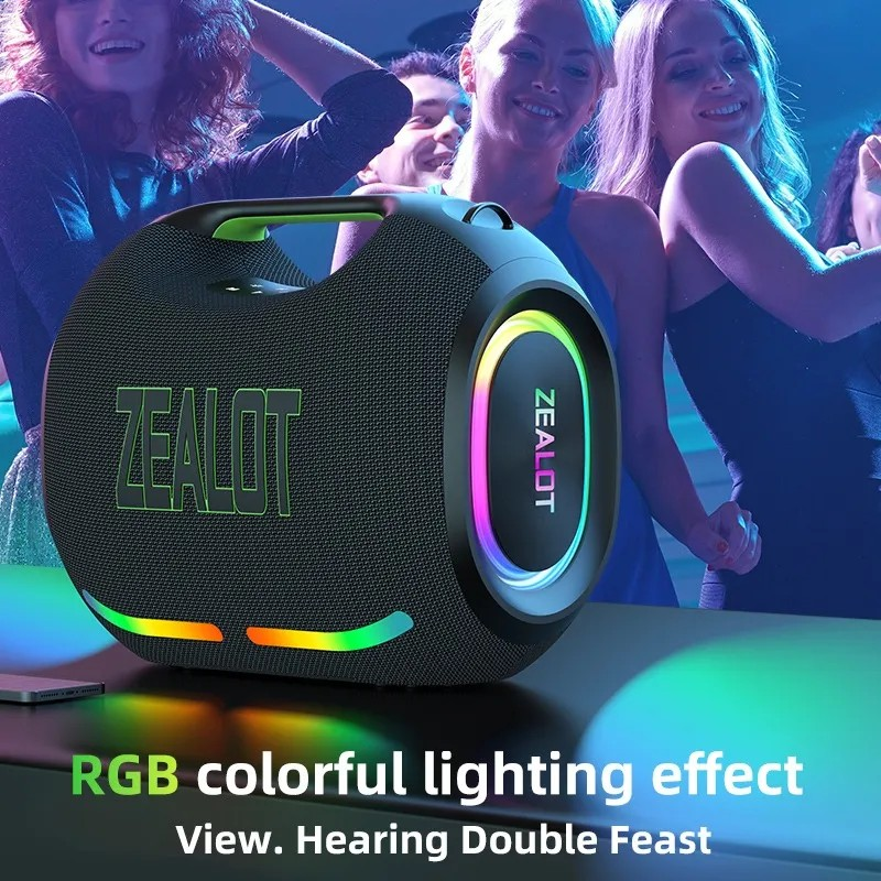 Bocina Bluetooth Portátil Zealot Ze21 250w Alta Potencia