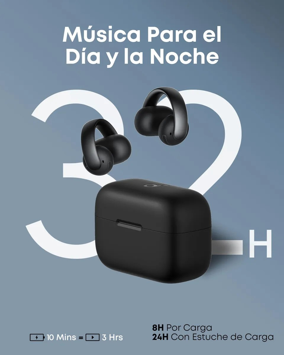 Audífonos Abiertos Aeroclip, Clip-on, Hi-res