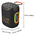 Altavoz Bluetooth Zealot S122 Color Negro