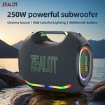 Bocina Bluetooth Portátil Zealot Ze21 250w Alta Potencia